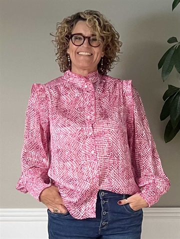 Co Couture Sapphire Shirt Pink 95786